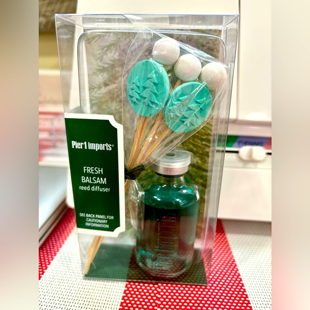 Pier 1 Imports Fresh Balsam Reed Diffuser Discontinued Rare NEW